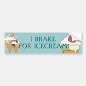 I rem op icecream bumpersticker (Voorkant)