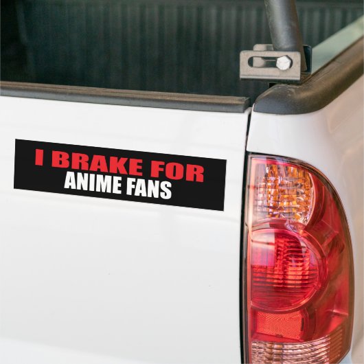 I Rem voor Anime Fans Bumpersticker (Op Truck)