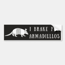 I Rem voor Armadillos-Bumpersticker