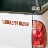 I Rem voor Bacon Bumpersticker (Op Truck)