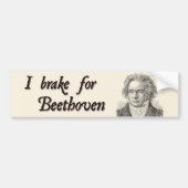 I Rem voor Beethoven Bumpersticker (Voorkant)