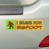 I Rem voor Bigfoot Bumpersticker (Op auto)