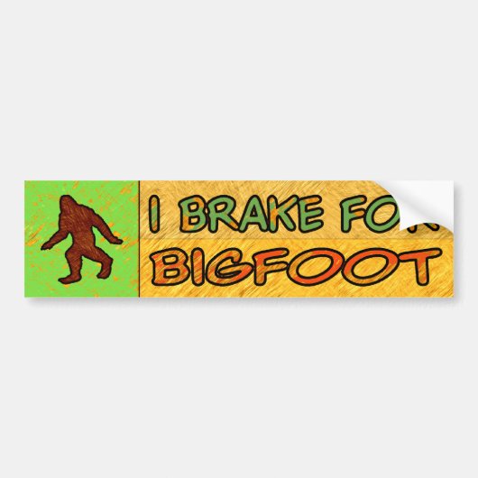 I Rem voor Bigfoot Bumpersticker (Voorkant)