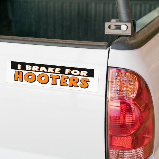I Rem voor boten Bumpersticker (Op Truck)