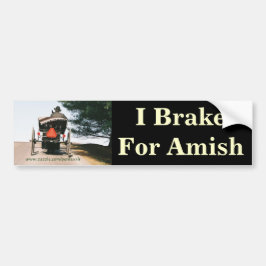 I Rem voor Bumpersticker-Amish Bumpersticker