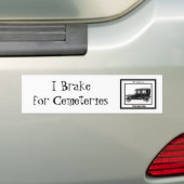 I Rem voor Bumpersticker van begraafplaatsen (Op auto)