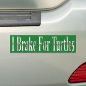 I Rem voor Bumpersticker van schildpadden (Op auto)
