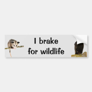 I Rem voor bumpersticker voor wilde dieren