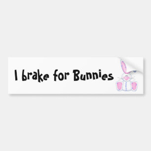 I rem voor Bunnies Bumpersticker