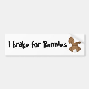I rem voor Bunnies Bumpersticker