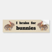 I Rem voor Bunnies Bumpersticker (Voorkant)