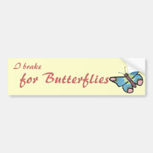 I Rem voor Butterflies Bumpersticker