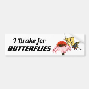 I Rem voor Butterflies Bumpersticker