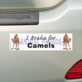I Rem voor Camels Bumpersticker (Op auto)