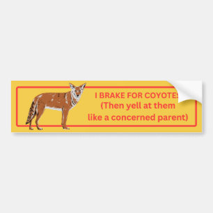 I Rem voor Coyotes Bumpersticker