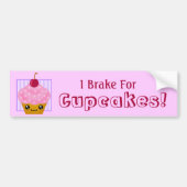 I Rem voor cupcakes Bumpersticker (Voorkant)