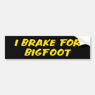 I Rem voor de Bumpersticker van Bigfoot