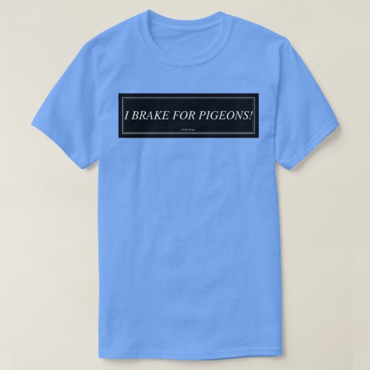 I Rem voor duiven 2 T-shirt (Design voorkant)
