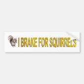 I Rem voor eekhoorns Bumpersticker (Voorkant)