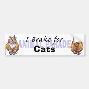 I Rem voor katten Bumpersticker