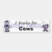 I Rem voor Koeien Bumpersticker (Voorkant)