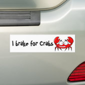 I rem voor krabben bumpersticker (Op auto)