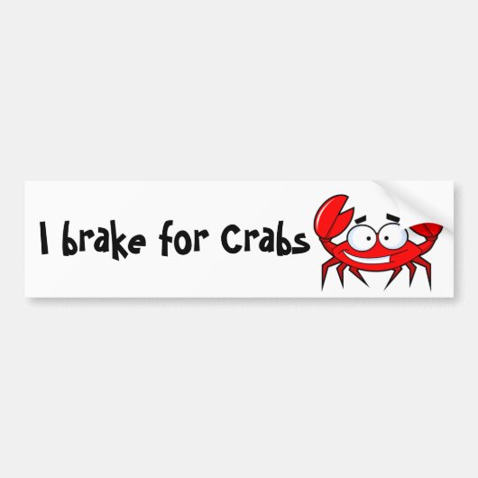 I rem voor krabben bumpersticker (Voorkant)