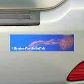 I Rem voor kwallen Bumpersticker (Op auto)
