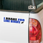 I Rem voor lijnvogels Bumpersticker (Op Truck)