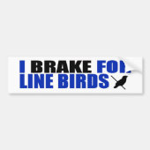 I Rem voor lijnvogels Bumpersticker (Voorkant)