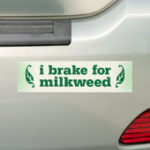 I rem voor molenroos bumpersticker (Op auto)
