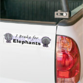 I Rem voor Olephants Bumpersticker (Op Truck)