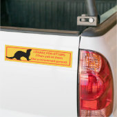 I Rem voor Otters Bumpersticker (Op Truck)