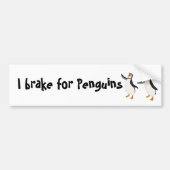 I rem voor pinguïns bumpersticker (Voorkant)
