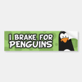 I Rem voor pinguïns Bumpersticker (Voorkant)