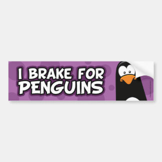 I Rem voor pinguïns Bumpersticker