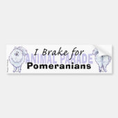 I Rem voor Pommeren Bumpersticker (Voorkant)