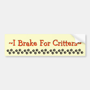 I Rem voor ritten Bumpersticker