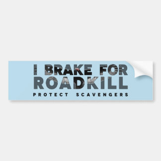 I Rem voor Roadkill (douaneachtergrond) Bumpersticker