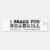 I Rem voor Roadkill (Lichte achtergrond) Bumpersticker (Voorkant)