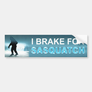 I Rem voor sasquatch Bumpersticker
