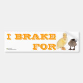 I Rem voor Schattige schijfjes Foto gepersonalisee Bumpersticker (Voorkant)