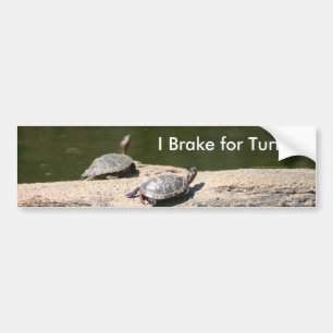 I Rem voor schildpadden Bumpersticker
