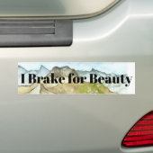 I Rem voor schoonheidsbumper Bumpersticker (Op auto)