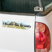 I Rem voor schoonheidsbumper Bumpersticker (Op Truck)