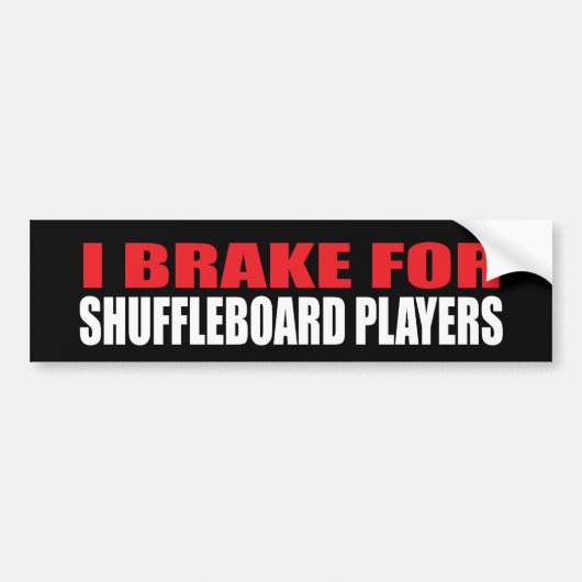 I Rem voor schuifbalken Bumpersticker (Voorkant)