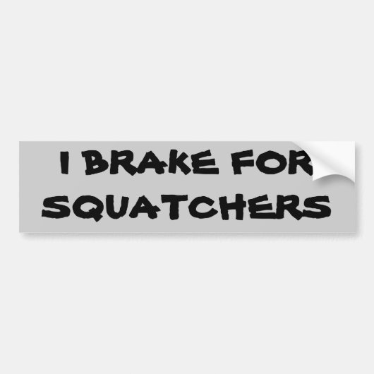 I rem voor slagers bumpersticker (Voorkant)
