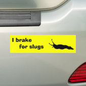 I rem voor slib bumpersticker (Op auto)
