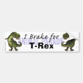 I Rem voor TRex Bumpersticker (Voorkant)