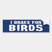 I Rem voor vogels Bumpersticker (Voorkant)
